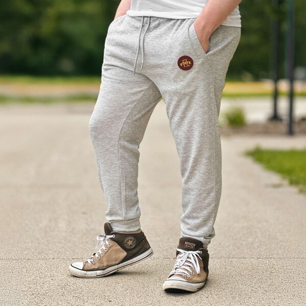 Concepts Sport I-State Patch Gray Jogger Sweatpants